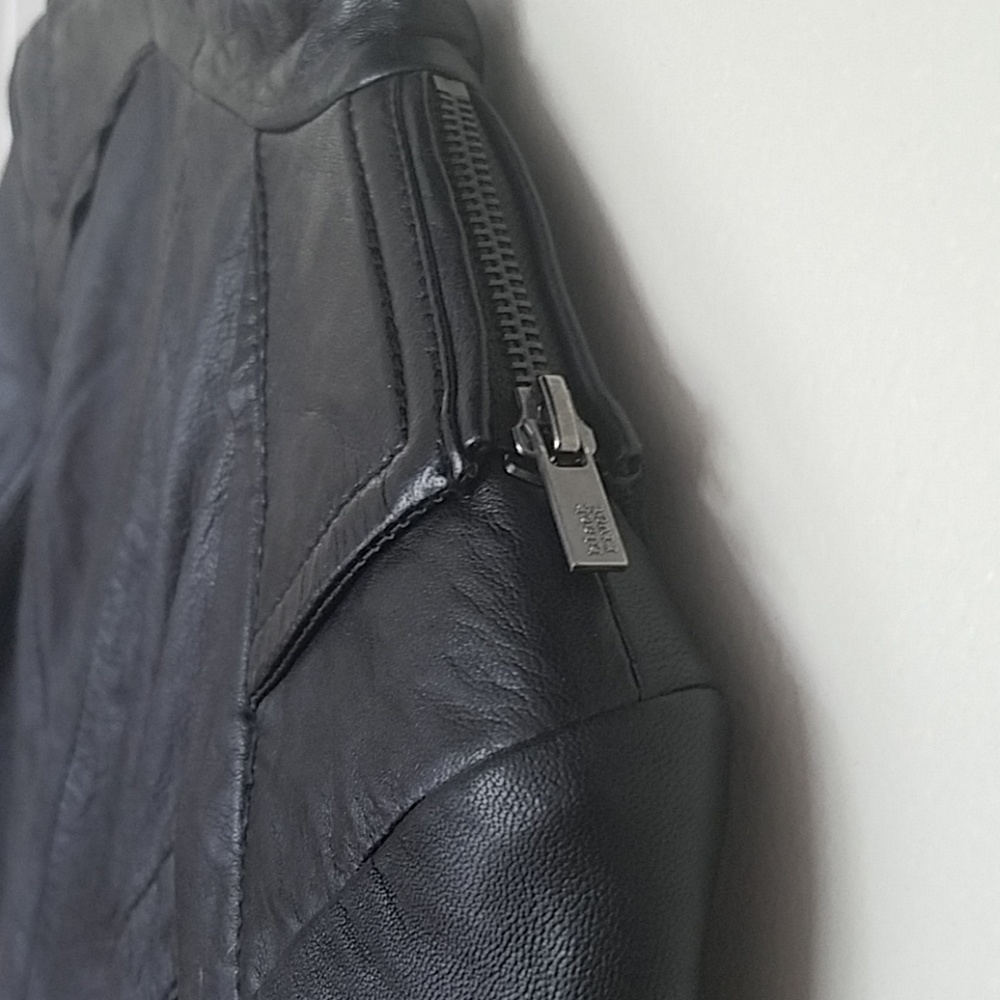Black Rivet leather jacket size XS - Picture 5 of 6